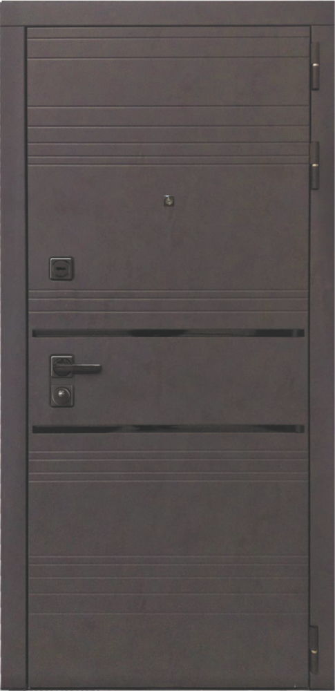 Входная дверь ДвериПРО L-43 ФЛ-790 Velutto Bianco DPRO201227 внешняя сторона